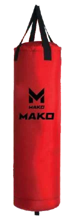 Red punching bag from the MAKO catalogue