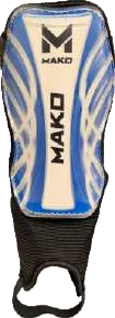 Junior football shin guards from the MAKO catalogue