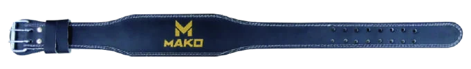 Leather lifting belt from the MAKO catalogue
